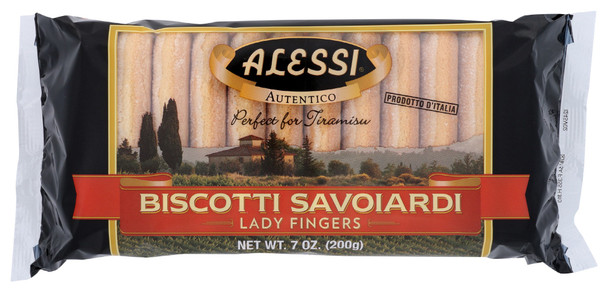 Alessi: Biscotti Savoiardi Lady Fingers Cookies, 7 Oz