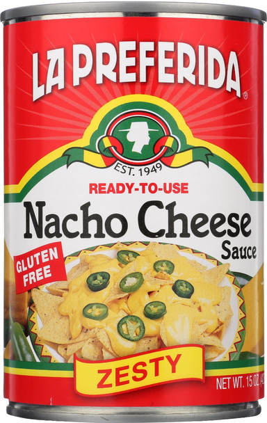 La Preferida: Sauce Nacho Chs, 15 Oz