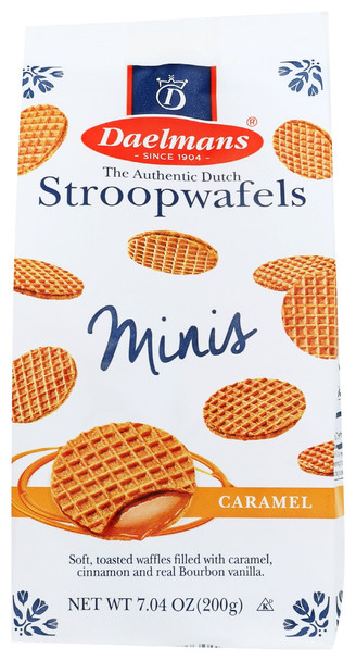 Daelmans: Wafer Crml Mini Stroopwaf, 7.04 Oz