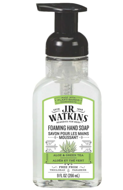 Watkins: Aloe And Green Tea Foaming Hand Soap, 9 Oz