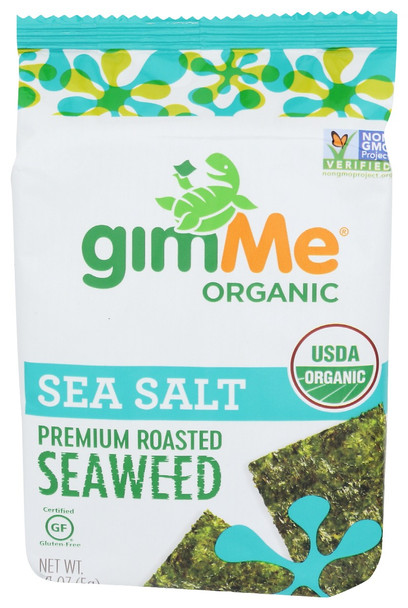 Gimme: Premium Organic Seaweed Sea Salt, 0.17 Oz