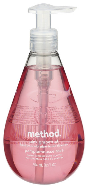 Method Home Care: Gel Hand Wash Pink Grapefruit, 12 Oz