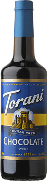Torani: Chocolate Syrup Sugar Free, 25.4 Fo