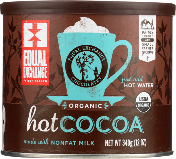 Equal Exchange: Cocoa Hot Mix Org, 12 Oz