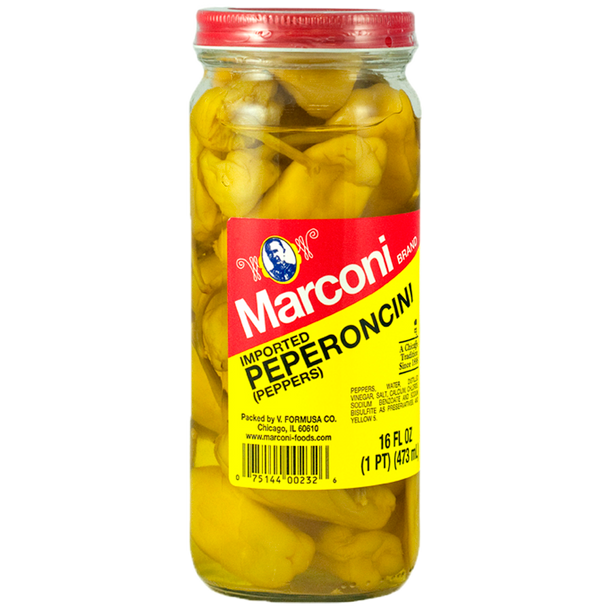 Marconi: Pepperoncini Imported, 16 Oz