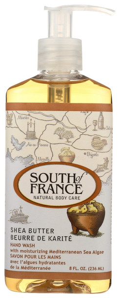 South Of France: Hand Wash Shea Butter, 8 Oz