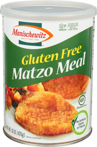 Manischewitz: Matzo Meal Gluten Free, 15 Oz