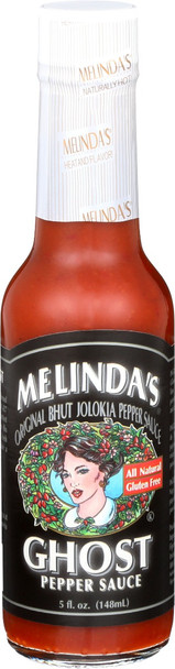 Melindas: Hot Sauce Ghost Pepper, 5 Oz