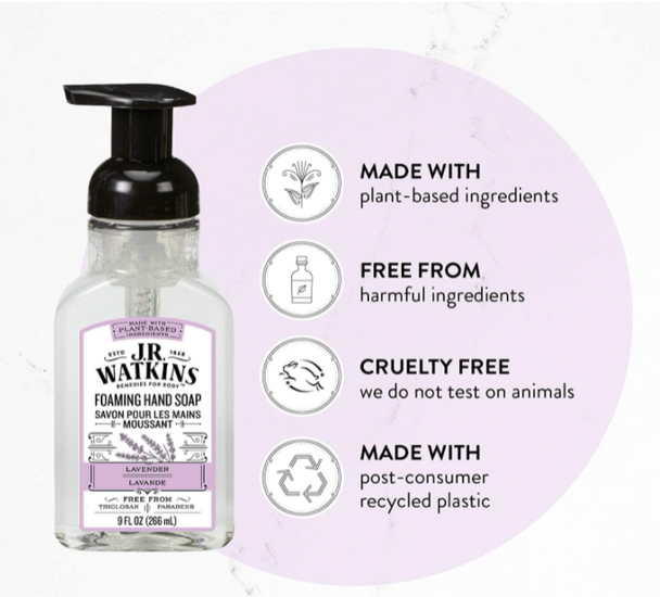 Watkins: Lavender Foaming Hand Soap, 9 Fo