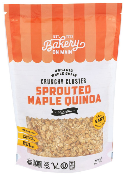 Bakery On Main: Sprouted Maple Quinoa Granola, 11 Oz