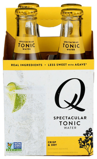 Q Tonic: Spectacular Tonic Water 4pack, 26.8 Fo