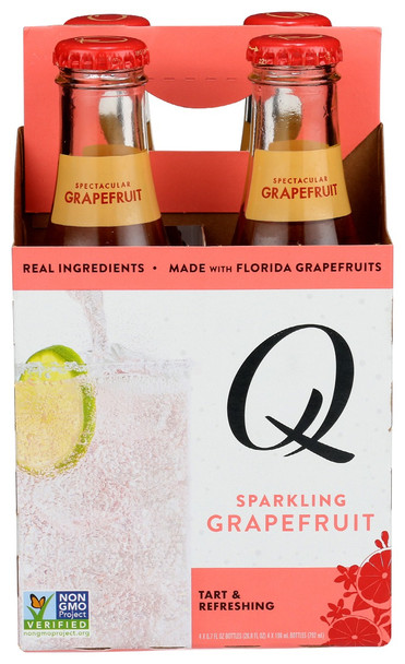 Q Tonic: Grapefruit 4 Pack, 26.8 Fo