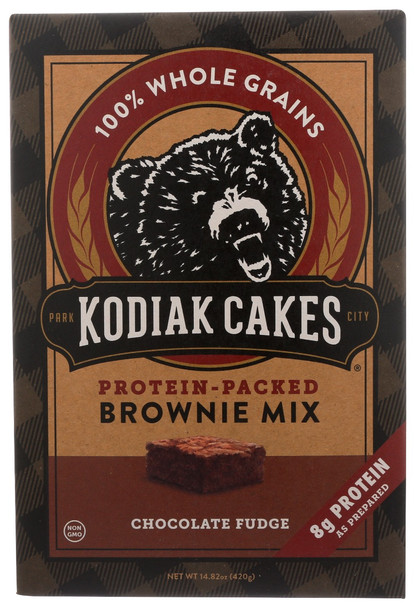 Kodiak: Mix Brownie Choc Fudge, 14.82 Oz