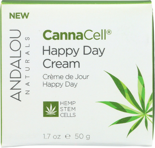 Andalou Naturals: Cream Day Cannacell Happy, 1.7 Oz