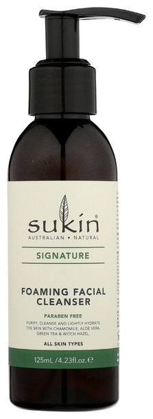 Sukin: Cleanser Facial Foaming, 4.23 Fo