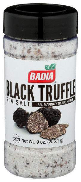Badia: Black Truffle Sea Salt, 8 Oz