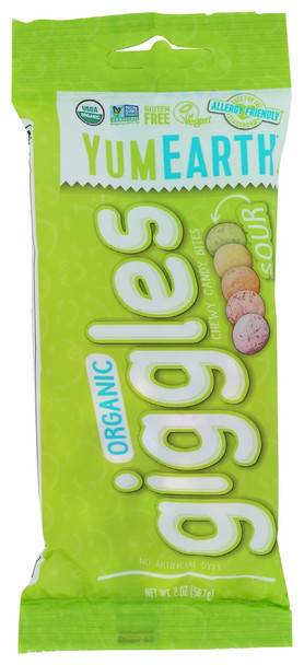 Yumearth: Candy Giggles Sour Grab&go, 2 Oz
