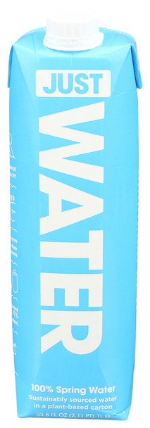Just Water: 100% Spring Water, 33.8 Fo