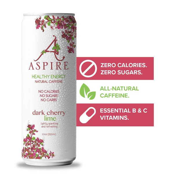 Aspire: Drink Dark Cherry Lime, 12 Fo