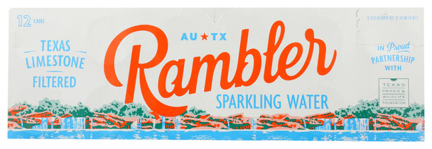 Rambler: Water Sprkl 12pk, 144 Fo