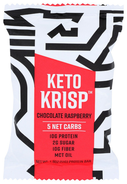 Keto Krisp: Chocolate Raspberry Bar, 1.8 Oz