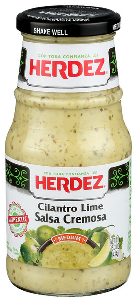 Herdez: Cilantro Lime Salsa, 15.3 Oz