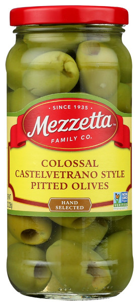 Mezzetta: Olives Pitted Castelvetra, 8 Oz