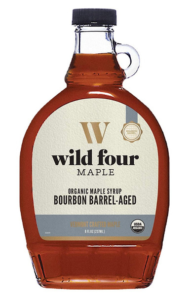 Wild Four: Organic Maple Syrup Bourbon Barrel Aged, 8 Fo