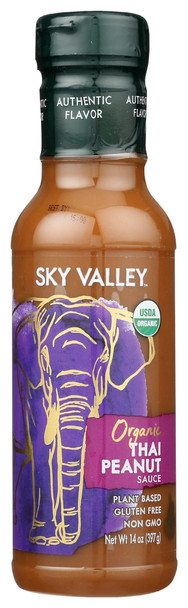 Sky Valley: Sauce Thai Peanut, 14 Oz