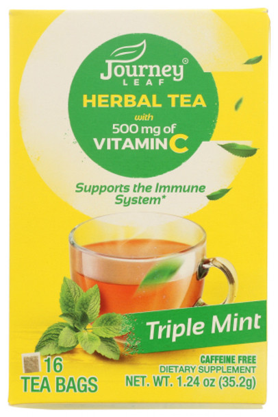 Journey Leaf: Tea Triple Mint, 1.24 Oz