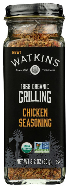 Watkins: 1868 Organic Grilling Chicken Seasoning, 3.2 Oz