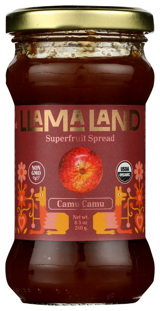 Llamaland Organics: Superfruit Camu Camu Spread, 8.5 Oz