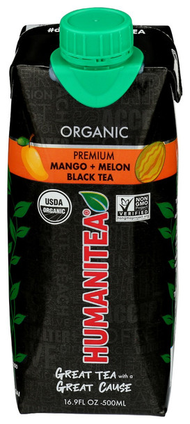 Humanitea: Mango Plus Melon Black Tea, 16.9 Fo