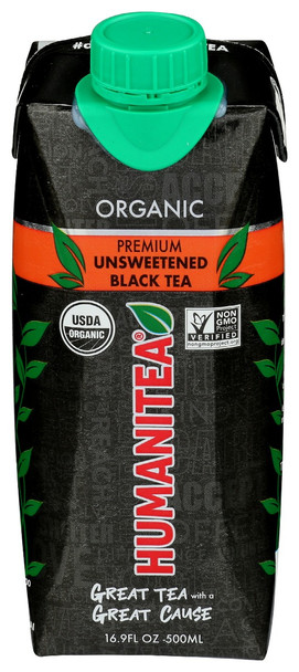 Humanitea: Unsweetened Black Tea, 16.9 Fo