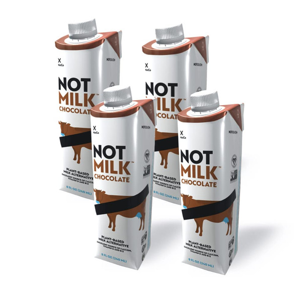 Notmilk: Notmilk Chocolate 8oz 4pk, 32 Oz