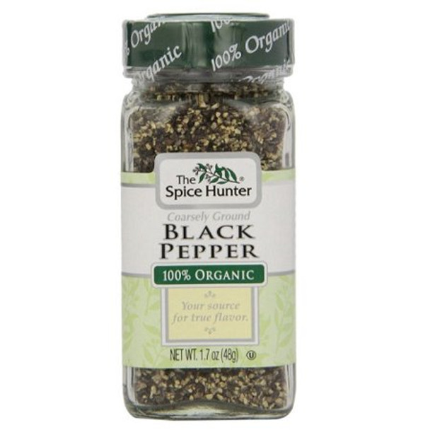 Spice Hunter: Organic Ground Pepper, 1.7 Oz