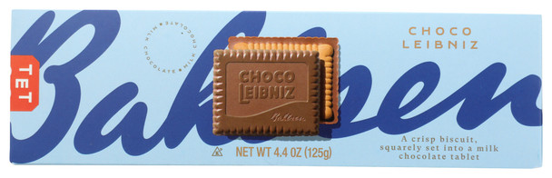 Bahlsen: Choco Leibniz Milk Chocolate Covered Biscuits, 4.4 Oz