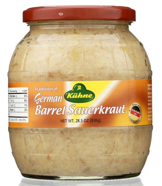 Kuhne: Barrel Sauerkraut, 28.5 Oz