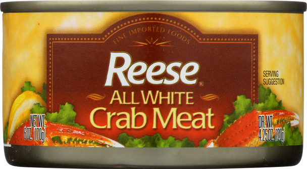 Reese: All White Crab Meat, 6 Oz