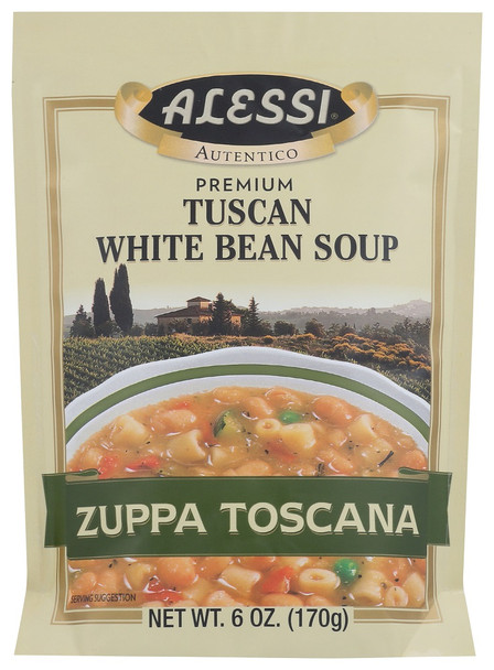 Alessi: Tuscan White Bean Soup, 6 Oz