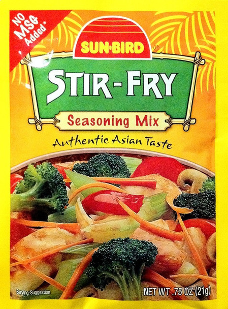 Sunbird: Stir-fry Seasoning Mix, 0.75 Oz