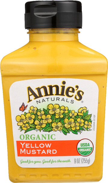 Annie's Naturals: Organic Yellow Mustard, 9 Oz