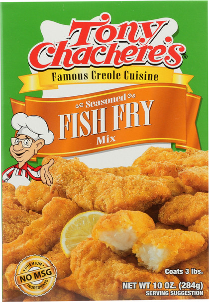 Tony Chacheres: Seasoned Fish Fry Mix, 10 Oz