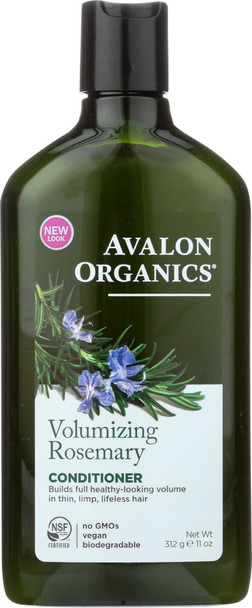 Avalon Organics: Conditioner Volumizing Rosemary, 11 Oz