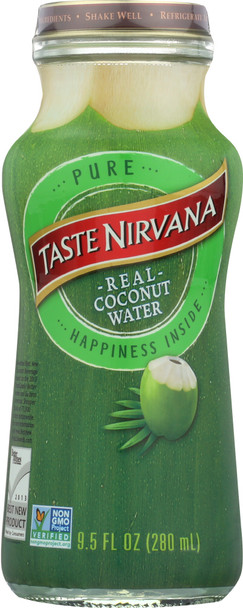 Taste Nirvana: Real Coconut Water, 9.5 Oz