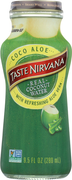 Taste Nirvana: Real Coco Aloe, 9.5 Oz