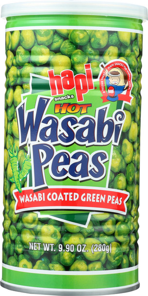 Hapi: Wasabi Peas Hot, 9.9 Oz