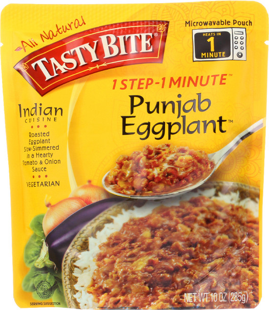 Tasty Bite: All Natural Vegetarian Punjab Eggplant, 10 Oz