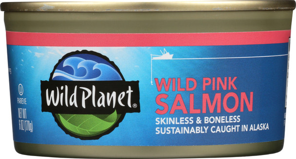 Wild Planet: Wild Alaska Pink Salmon, 6 Oz