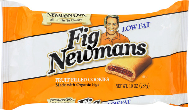 Newman's Own Organic: Low Fat Fig Newmans, 10 Oz